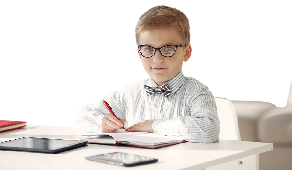 Child writing image